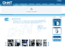 Tablet Screenshot of chint-sy.com